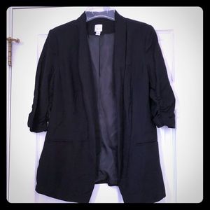 Lauren Conrad Cinched Sleeved tailored blazer